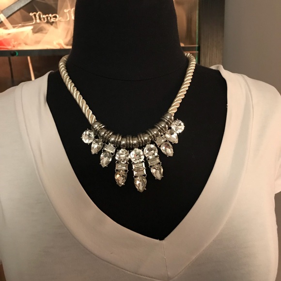 Rhinestone Rope Necklace - Picture 2 of 4